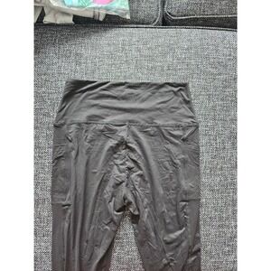 EGGKA Leggings Women L/XL Black New High Waisted Pocket Activewear 3 Pack